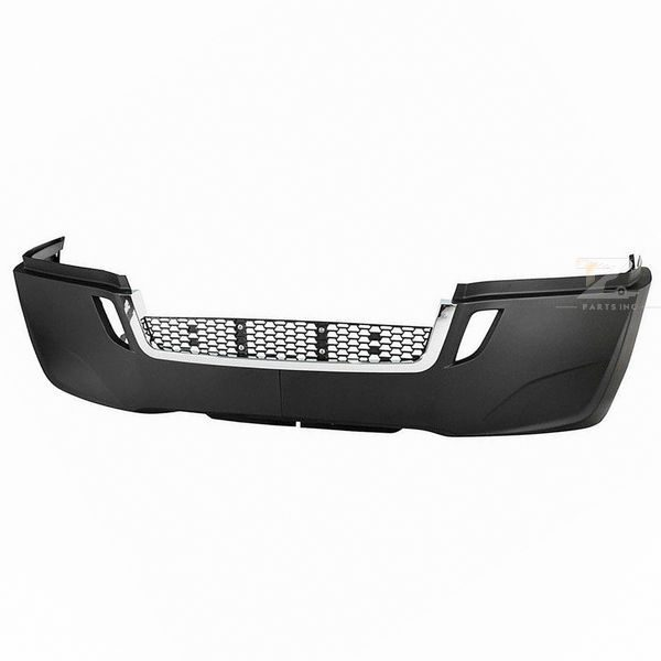 Freightliner Cascadia P4 trucks 2018-Current Front Bumper no Holes (Chrome) A21-29370-002